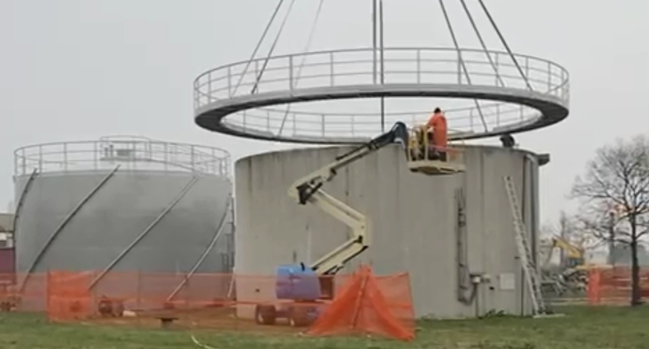 Metalsebatoi ha realizzato presso l’impianto di depurazione di Savignano Sul Rubicone,